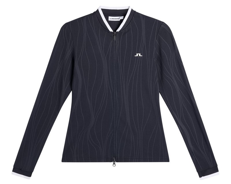 J.Lindeberg Susanna Mid Layer sudadera de mujer, JL Navy
