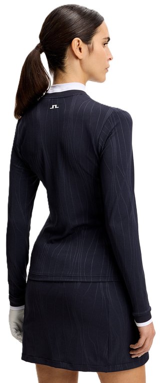 J.Lindeberg Susanna Mid Layer sudadera de mujer, JL Navy