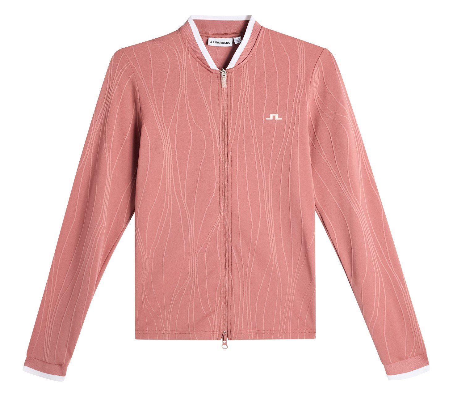 J.Lindeberg Susanna Mid Layer sudadera de mujer, withered rose