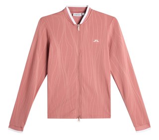 J.Lindeberg Susanna Mid Layer sudadera de mujer, withered rose