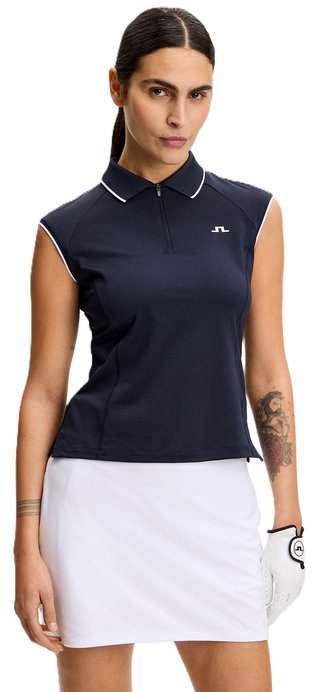 J.Lindeberg Lei polo de mujer, JL Navy
