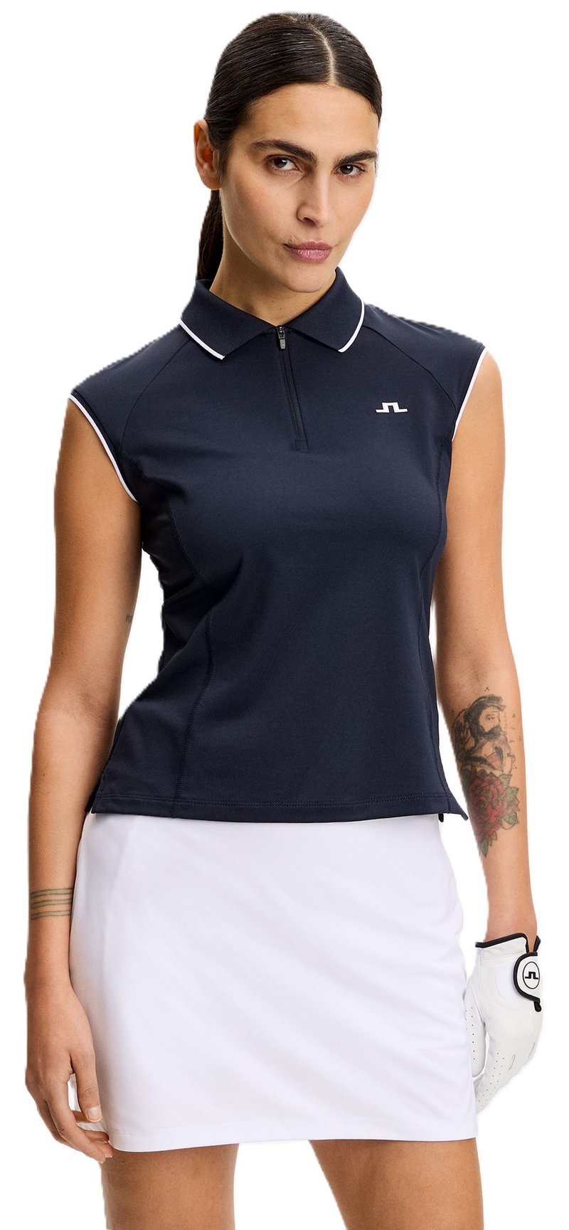 J.Lindeberg Lei polo de mujer, JL Navy