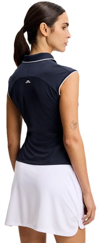 J.Lindeberg Lei polo de mujer, JL Navy
