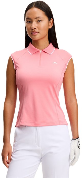 J.Lindeberg Lei polo de mujer, flamingo plume