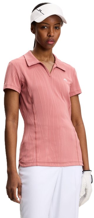 J.Lindeberg Marlie polo de mujer, withered rose