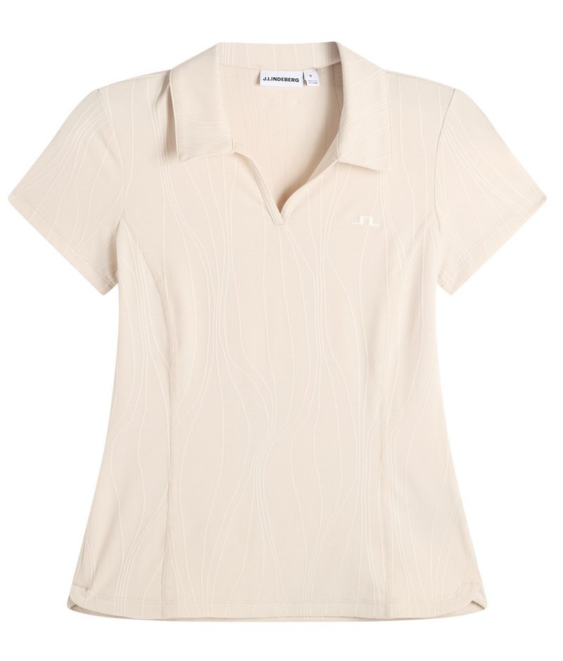 J.Lindeberg Marlie polo de mujer, moonbeam