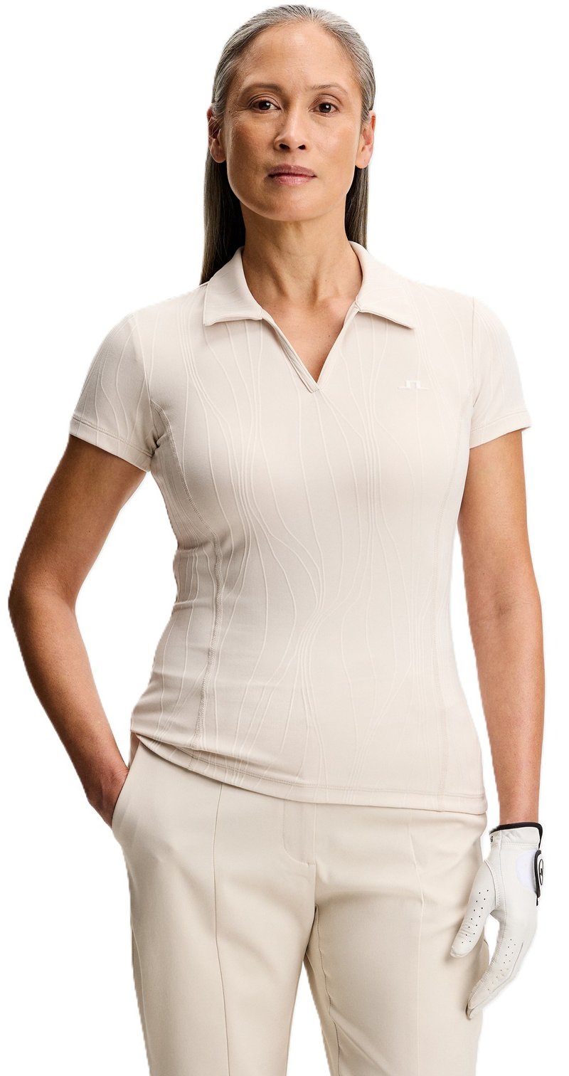 J.Lindeberg Marlie polo de mujer, moonbeam