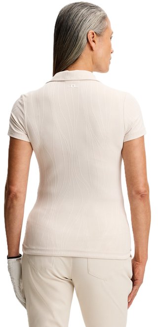 J.Lindeberg Marlie polo de mujer, moonbeam