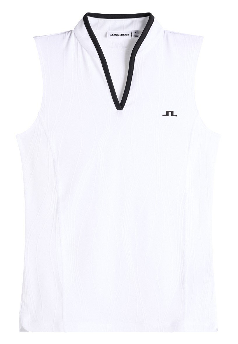 J.Lindeberg Mila Sleeveless top de mujer, blanco