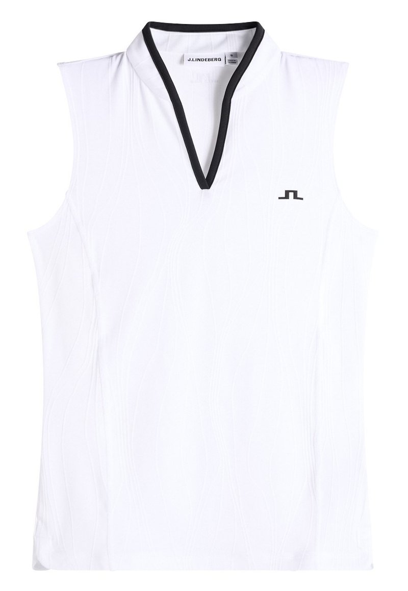 J.Lindeberg Mila Sleeveless top de mujer, blanco