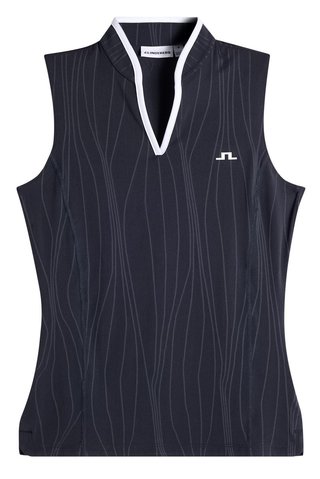 J.Lindeberg Mila Sleeveless top de mujer, JL Navy