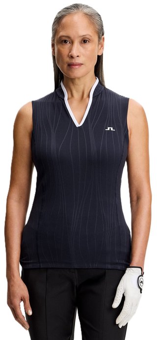 J.Lindeberg Mila Sleeveless top de mujer, JL Navy