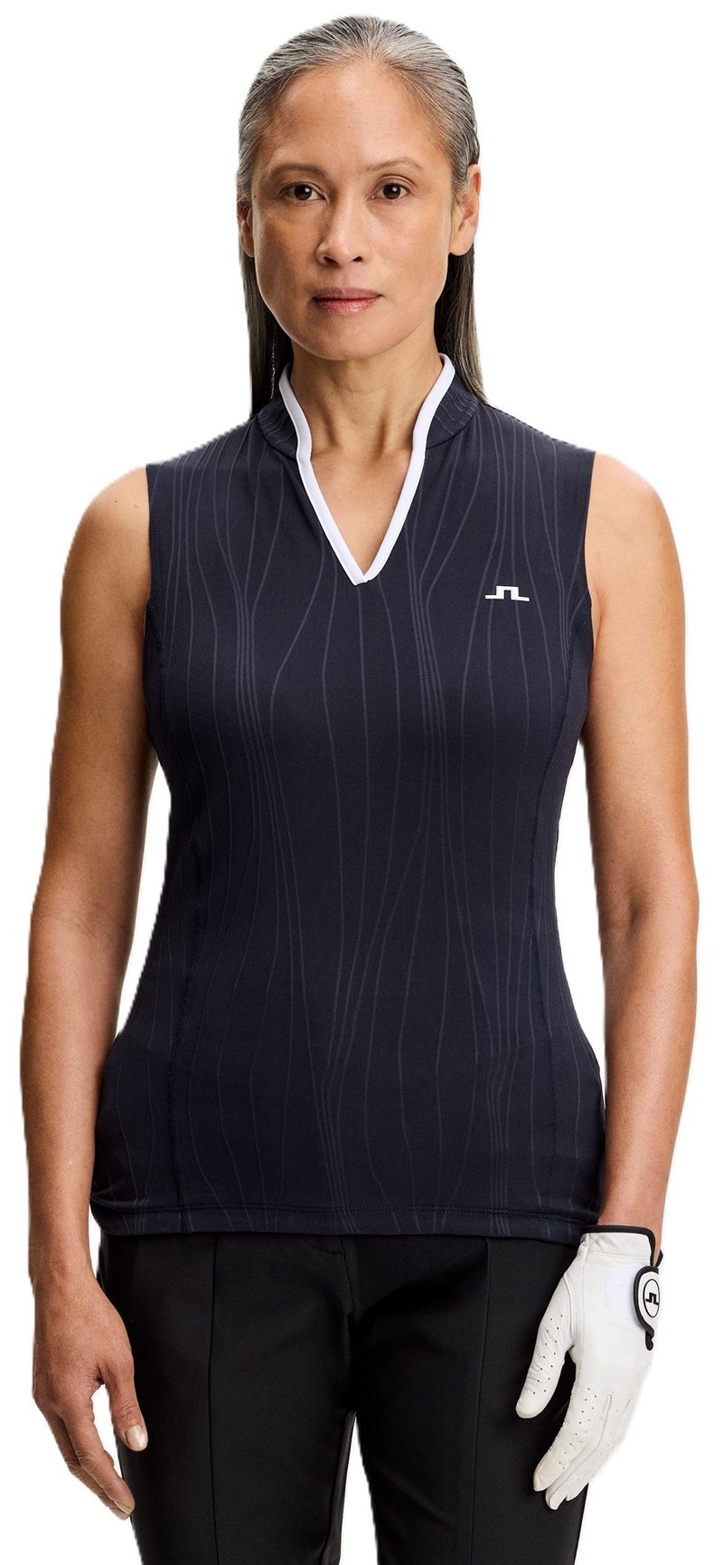 J.Lindeberg Mila Sleeveless top de mujer, JL Navy