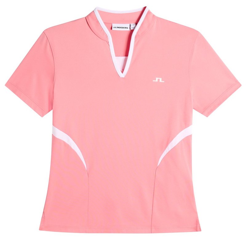 J.Lindeberg Katie top de mujer, flamingo plume