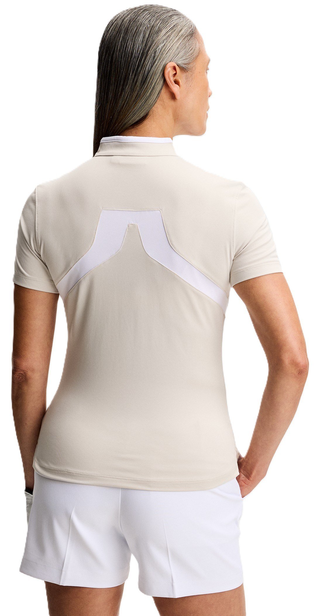 J.Lindeberg Katie camiseta de mujer, moonbeam