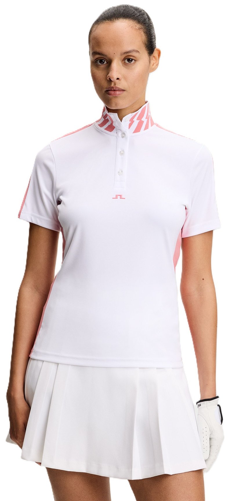 J.Lindeberg Pip polo de mujer, blanco