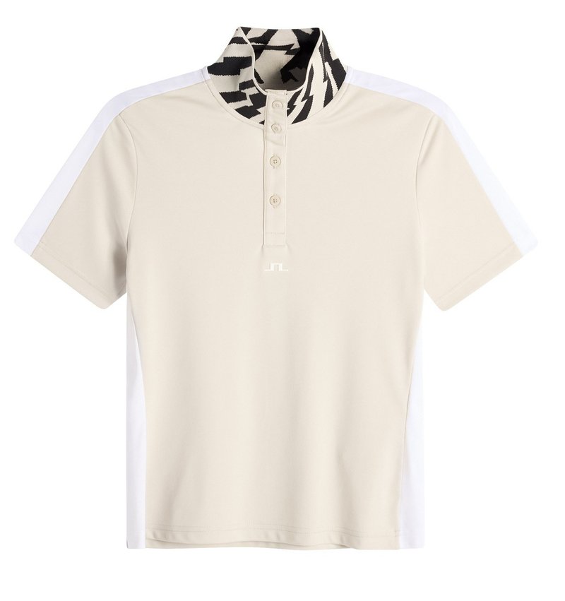 J.Lindeberg Pip polo de mujer, moonbeam