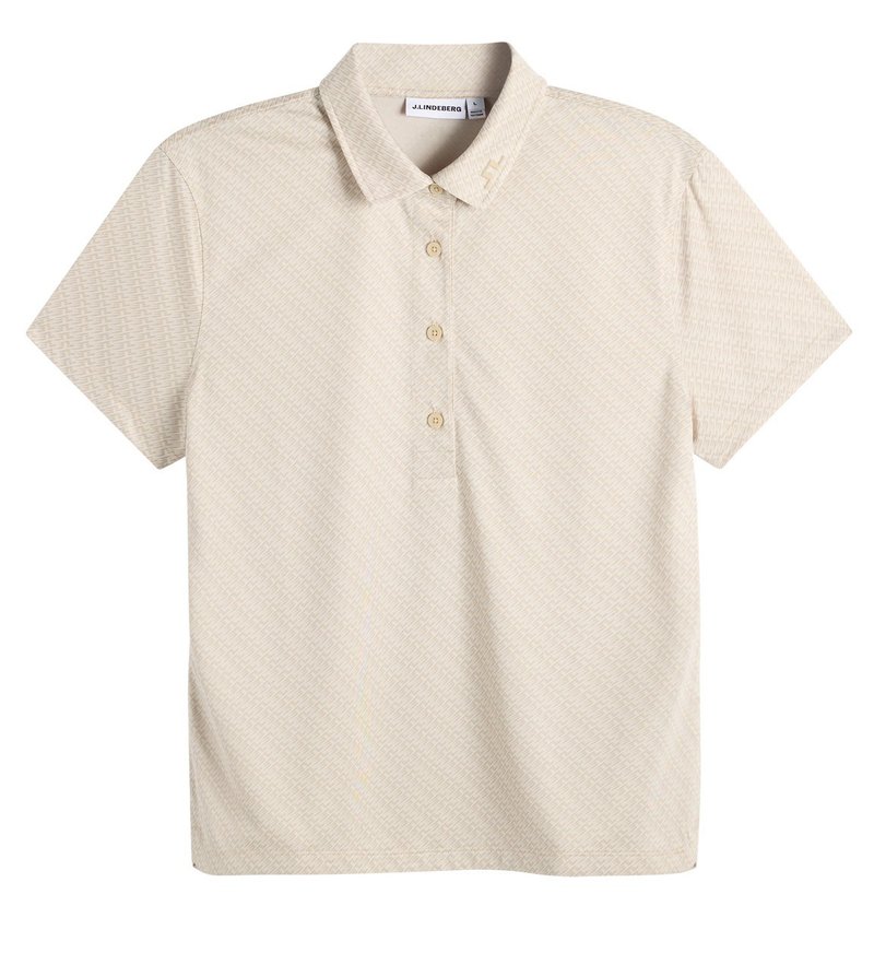 J.Lindeberg Caitlyn polo de mujer, flight bridge moonbeam