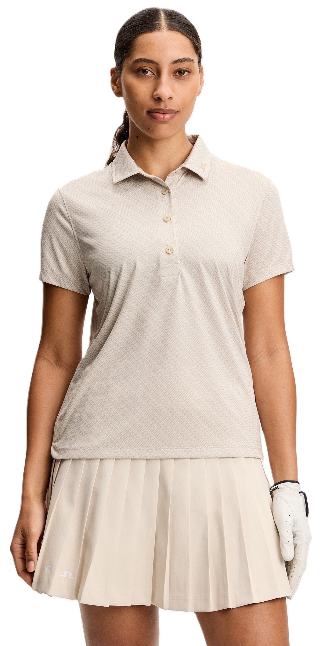 J.Lindeberg Caitlyn polo de mujer, flight bridge moonbeam