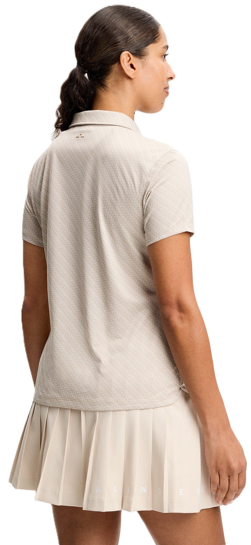J.Lindeberg Caitlyn polo de mujer, flight bridge moonbeam