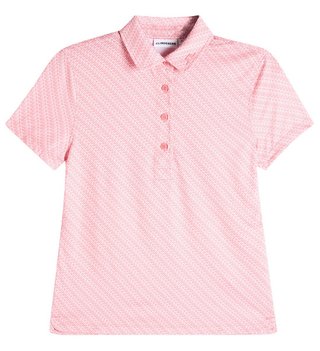 J.Lindeberg Caitlyn polo de mujer, flight bridge flamingo