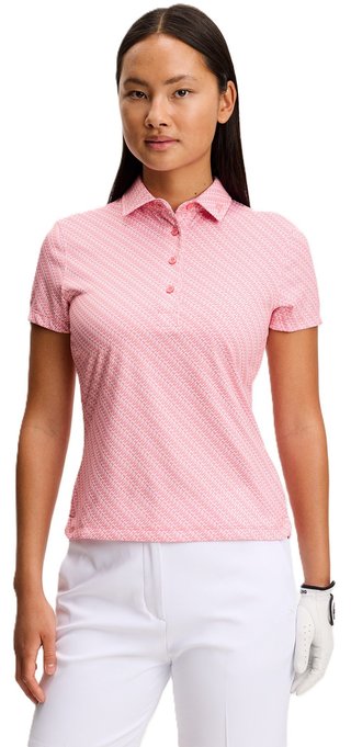J.Lindeberg Caitlyn polo de mujer, flight bridge flamingo