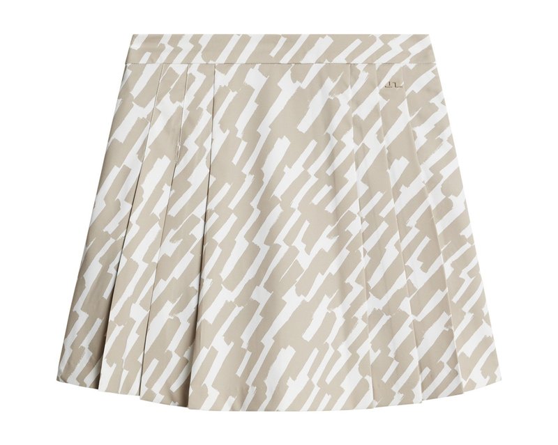 J.Lindeberg Alesia Print falda pantalón de mujer, oak island fossil