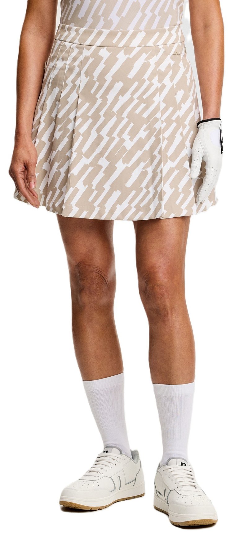 J.Lindeberg Alesia Print falda pantalón de mujer, oak island fossil