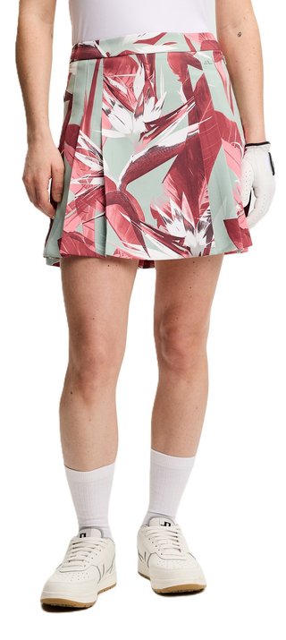 J.Lindeberg Alesia Print falda pantalón de mujer, paradise jadeite