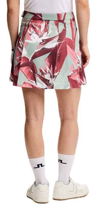 J.Lindeberg Alesia Print falda pantalón de mujer, paradise jadeite