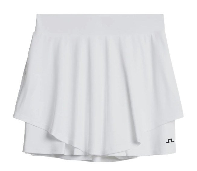 J.Lindeberg Milly falda pantalón de mujer, blanca