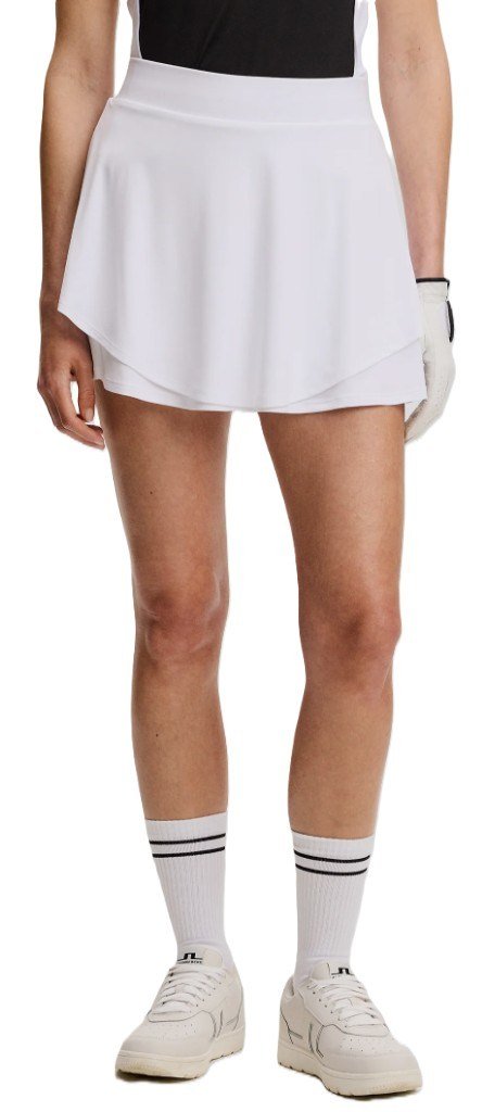 J.Lindeberg Milly falda pantalón de mujer, blanca
