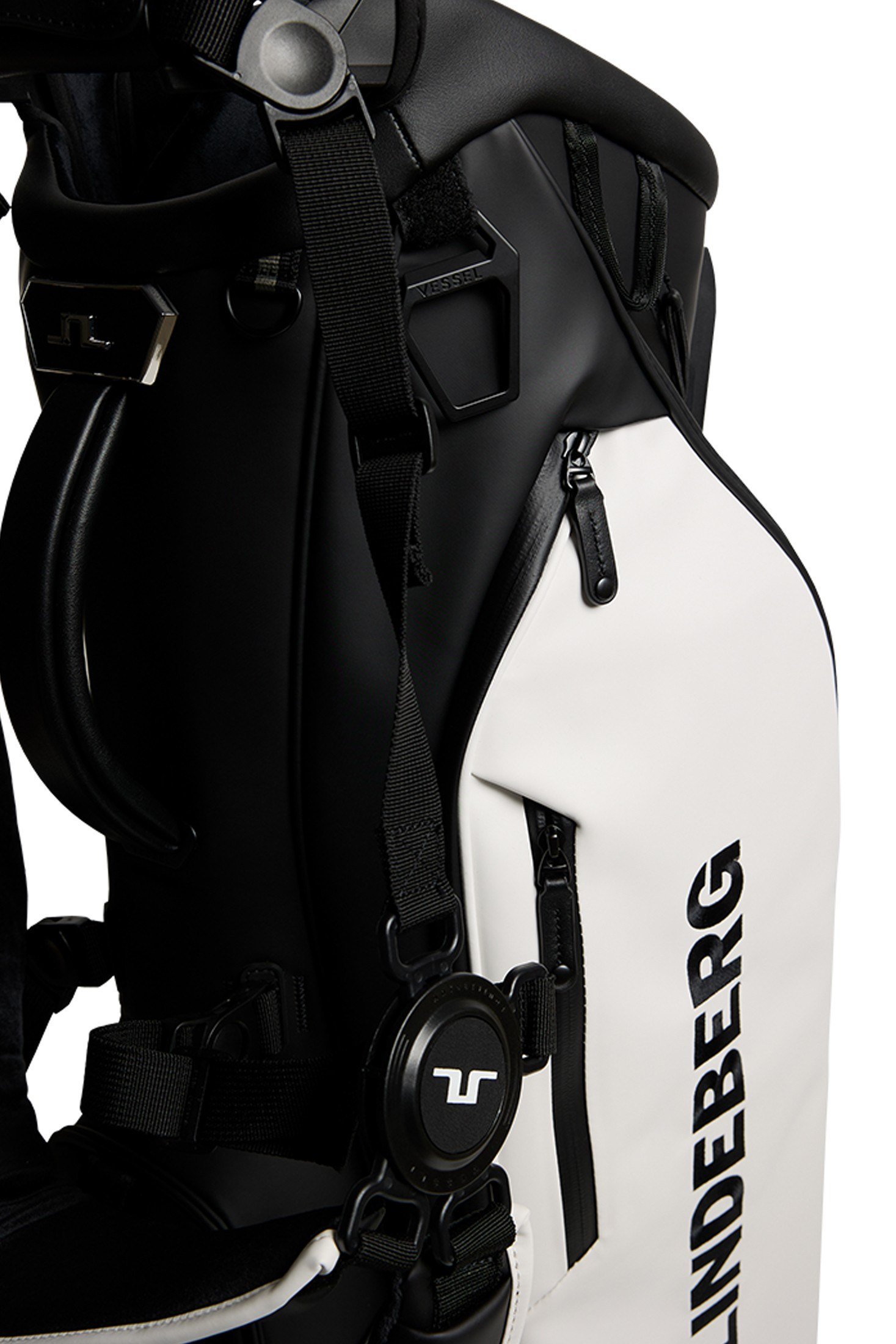 J.Lindeberg Play stand bag, negro