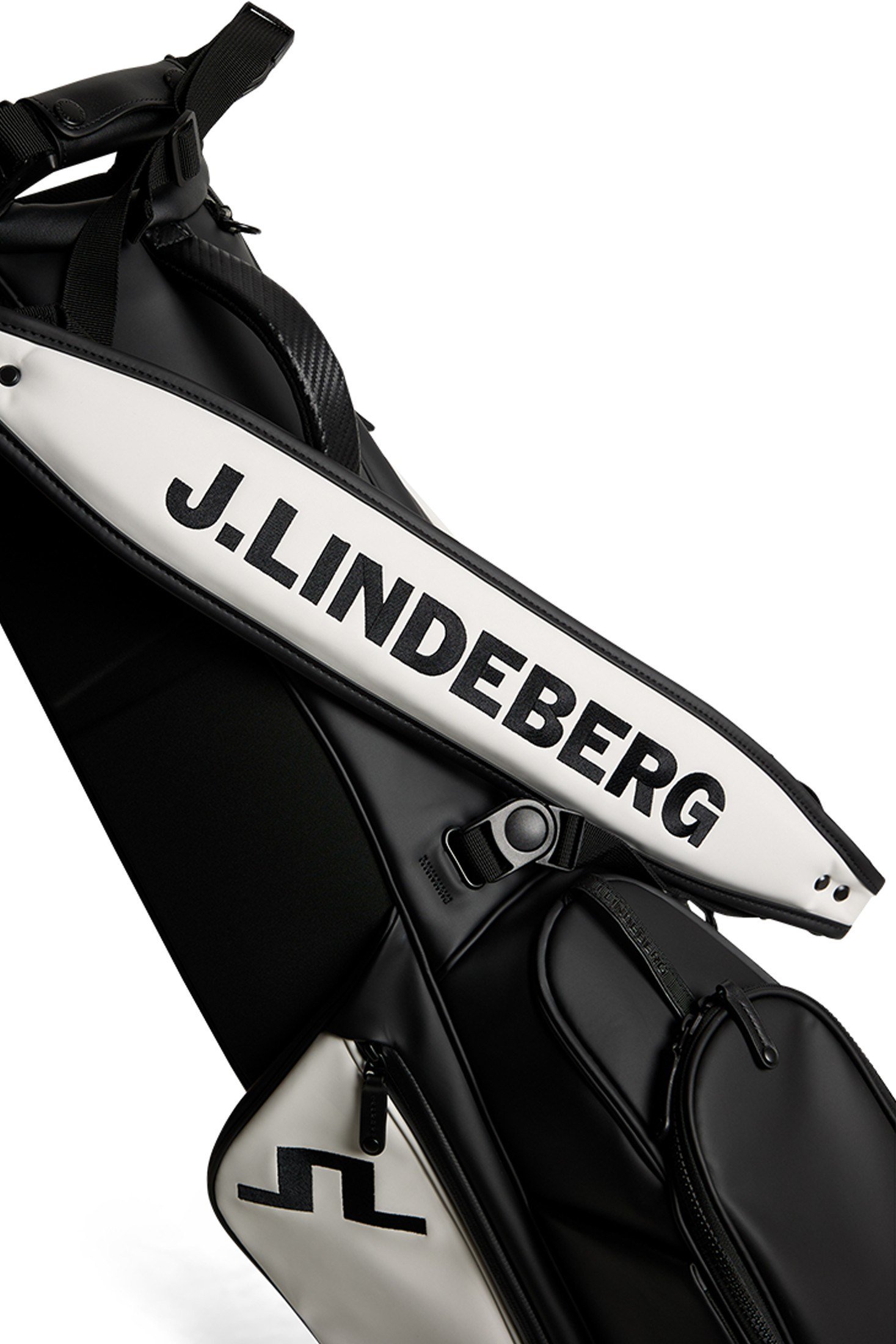 J.Lindeberg Sunday Golf stand bag, negro