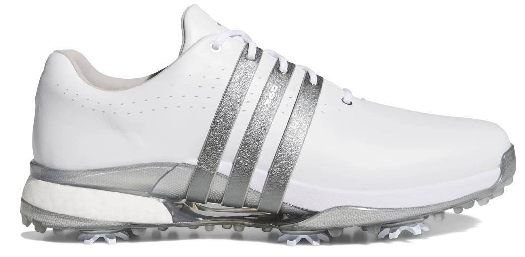 Adidas Tour360 24 zapatos de golf para hombre, blanco/gris