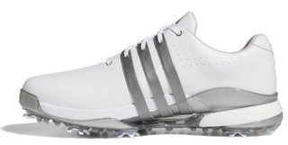 Adidas Tour360 24 zapatos de golf para hombre, blanco/gris