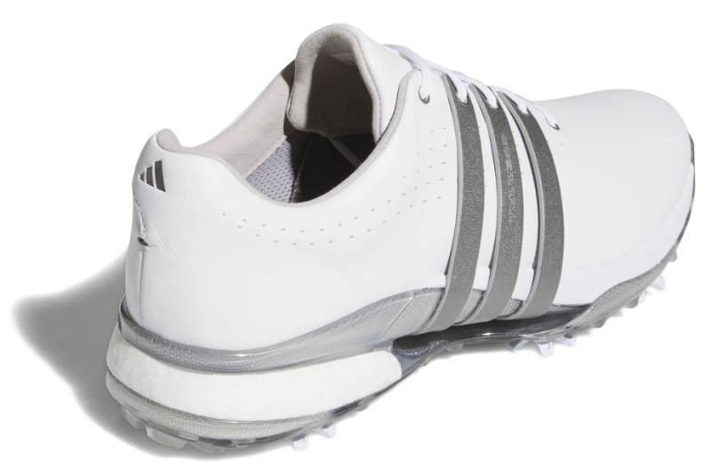 Adidas Tour360 24 zapatos de golf para hombre, blanco/gris