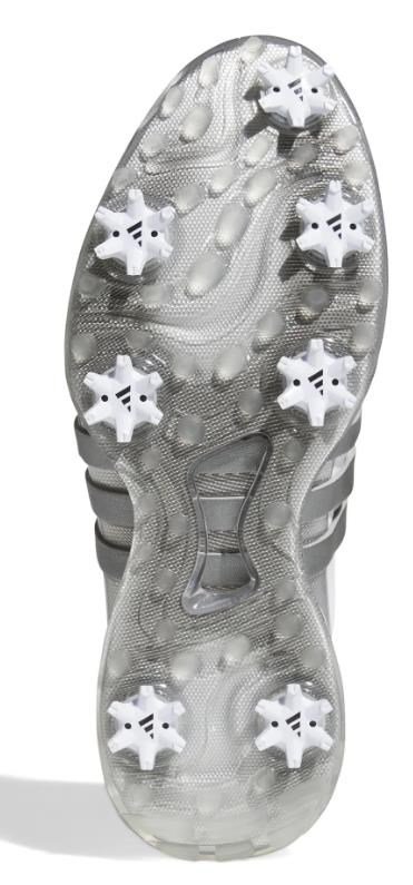 Adidas Tour360 24 zapatos de golf para hombre, blanco/gris