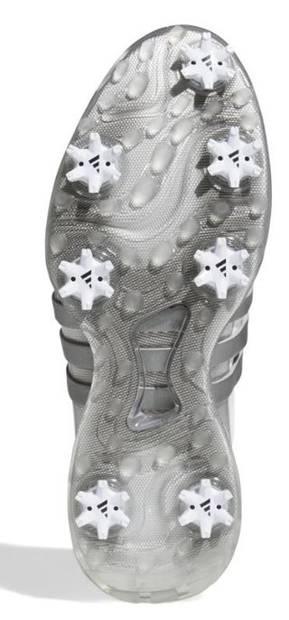 Adidas Tour360 24 zapatos de golf para hombre, blanco/gris