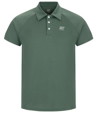 2117 of Sweden Fröseke Technical Pique polo de hombre, forest green