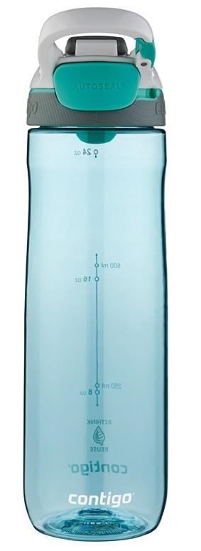 Contigo Cortland botella de agua 720 ml, jade grisáceo