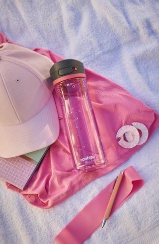 Contigo Jackson botella de agua 720 ml, rosa helado