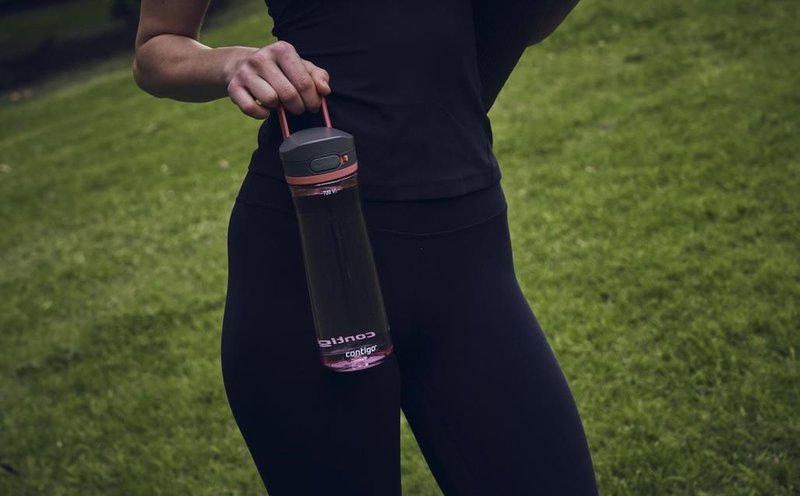 Contigo Jackson botella de agua 720 ml, rosa helado