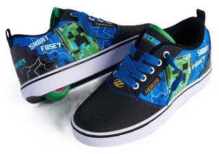 Heelys Minecraft Kama HE04212102 zapatillas de golf unisex, blanco/negro/verde