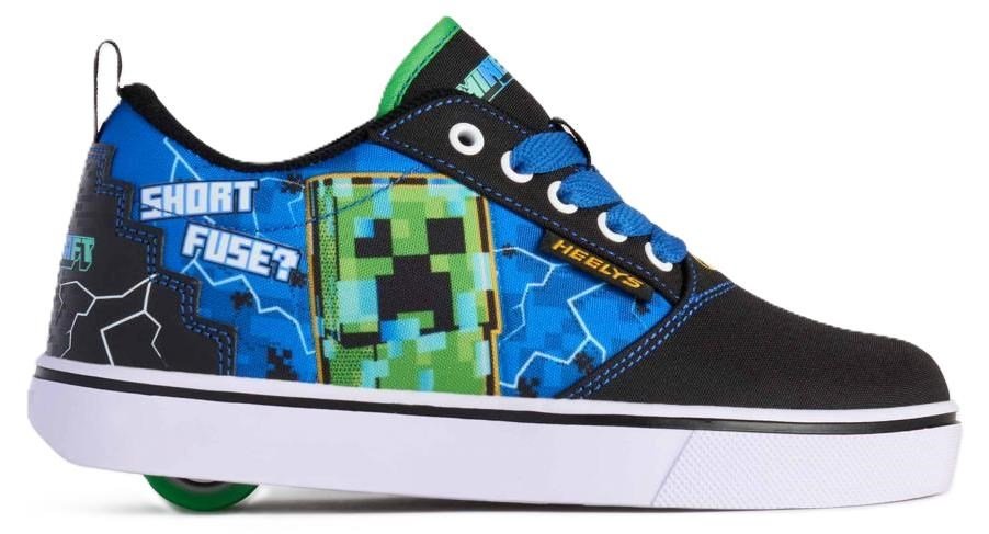 Heelys Minecraft Kama HE04212102 zapatillas de golf unisex, blanco/negro/verde