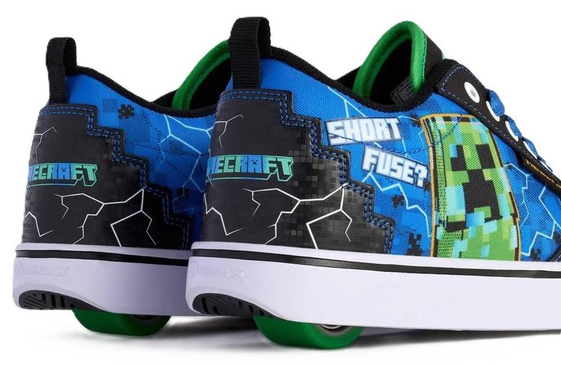 Heelys Minecraft Kama HE04212102 zapatillas de golf unisex, blanco/negro/verde