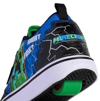 Heelys Minecraft Kama HE04212102 zapatillas de golf unisex, blanco/negro/verde