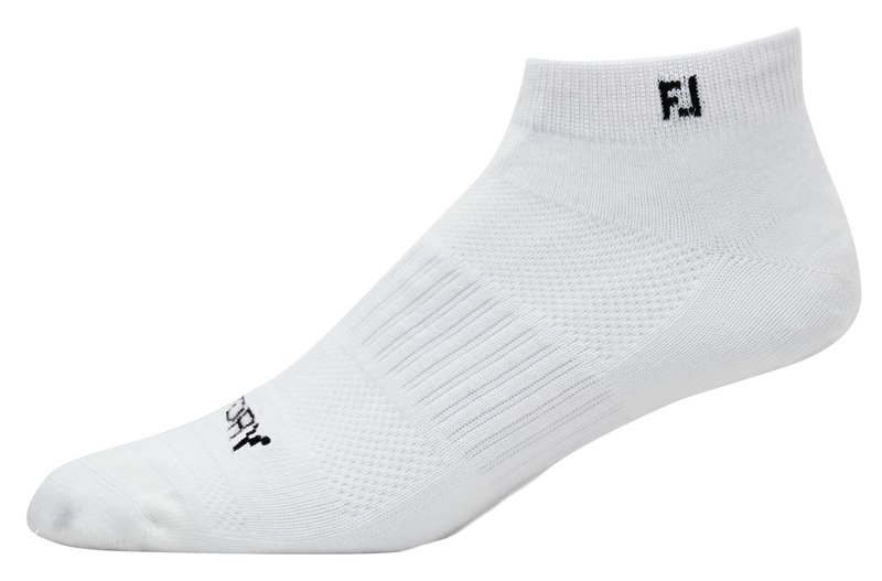 FootJoy ProDry Lightweight Sport calcetines de hombre, blancos, EU 39-46 (3 pares)