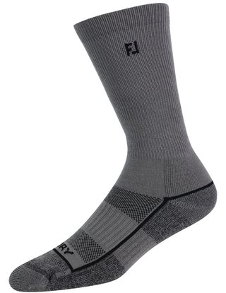 FootJoy ProDry Crew calcetines de hombre, grises, EUR 39-46 (par)