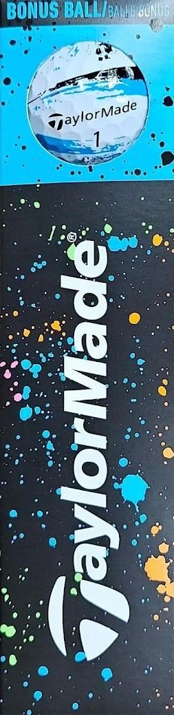 TaylorMade SpeedSoft Ink pelotas de golf, mix colores (azul, verde, naranja, rosa)